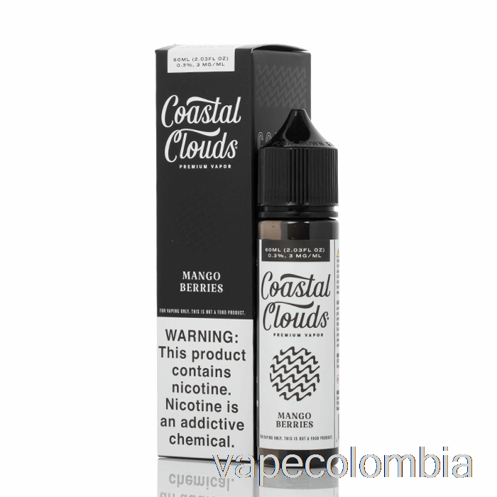 Bayas De Mango Desechables Para Vape - Coastal Clouds Co. - 60ml 6mg